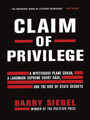 cover image of Claim of Privilege